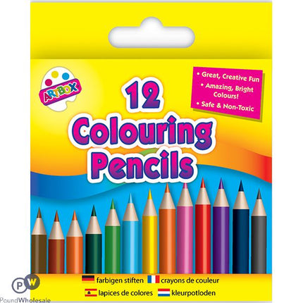 artbox assorted colour fine tip fiber colouring pens 8 pack - The Fusion Mart UK