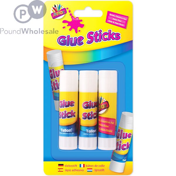 Artbox Twist Action Glue Sticks 8G 3 Pack