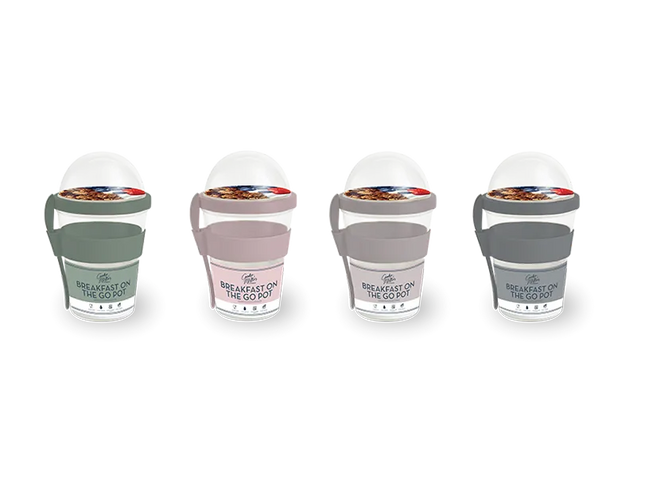 Natural Breakfast On The Go Pot - The Fusion Mart UK