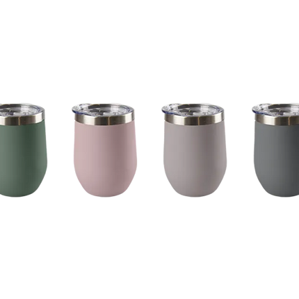 Natural Double Wall Tumbler 350ml - The Fusion Mart UK