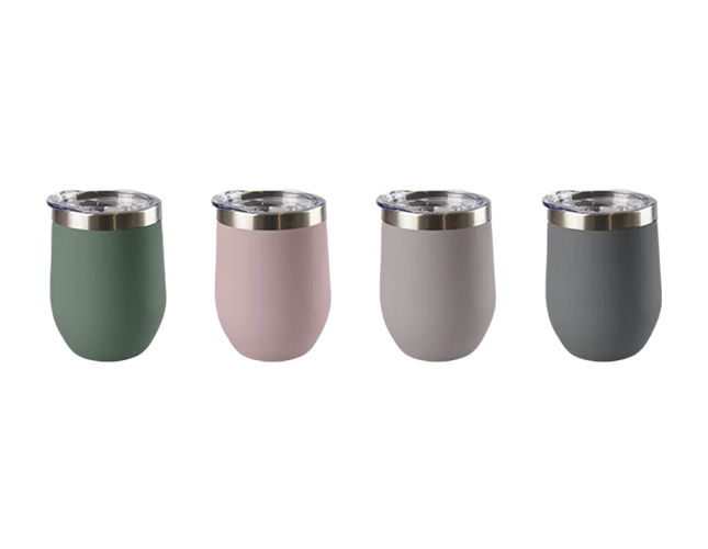 Natural Double Wall Tumbler 350ml - The Fusion Mart UK
