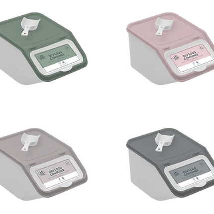 Natural Dry Food Container & Scoop - The Fusion Mart UK