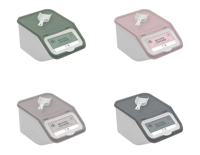 Natural Dry Food Container & Scoop - The Fusion Mart UK