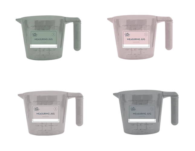 Natural Measuring Jug 1L - The Fusion Mart UK