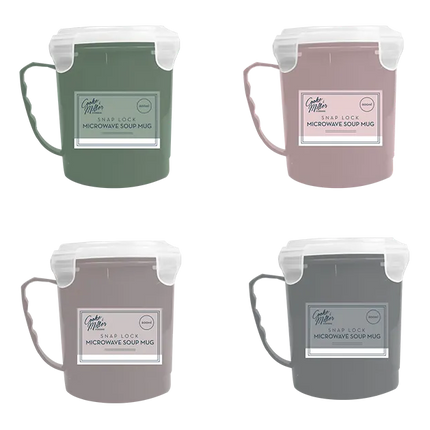 Natural Microwaveable Soup Mug - The Fusion Mart UK