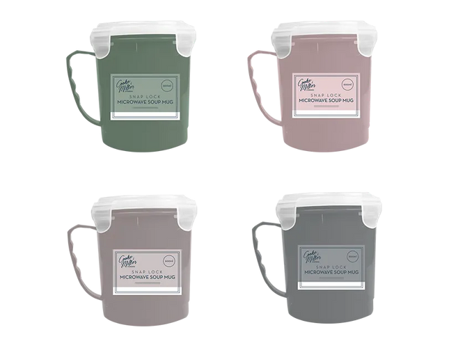 Natural Microwaveable Soup Mug - The Fusion Mart UK