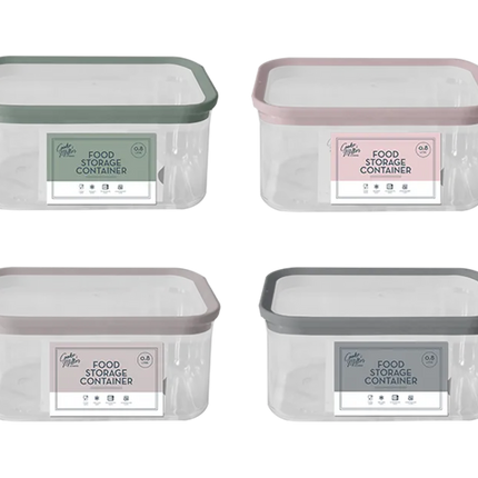 NATURAL STORAGE CONTAINER 800ML - The Fusion Mart UK