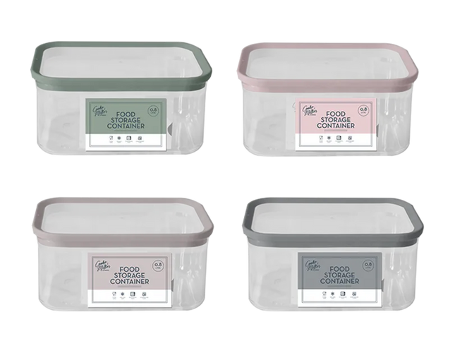 NATURAL STORAGE CONTAINER 800ML - The Fusion Mart UK