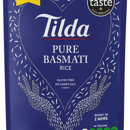TILDA PURE STEAMED BASMATI £1.29 PM