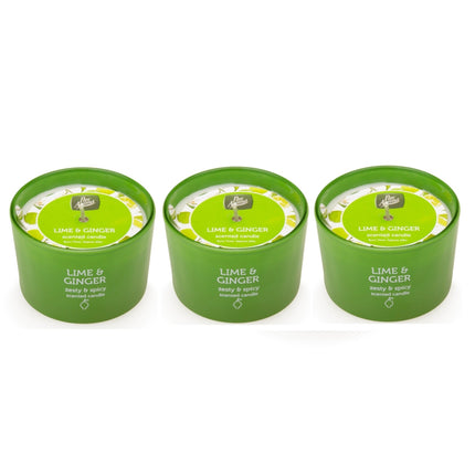 Pan Aroma Lime & Ginger Scented Jar Candle 85g - The Fusion Mart UK
