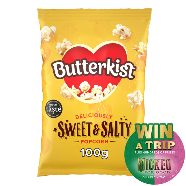 BUTTERKIST SWEET SALTY POPCORN - The Fusion Mart UK