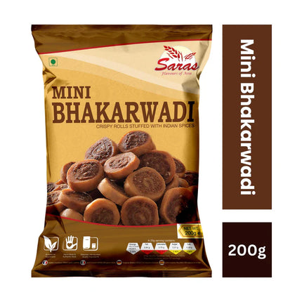 SARAS MINI BHAKARWADI 200G