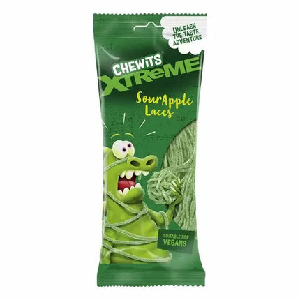 Chewits Xtreme Sour Laces Peg Bag