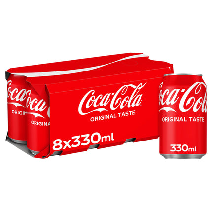 COCA COLA 8 PK 330ML