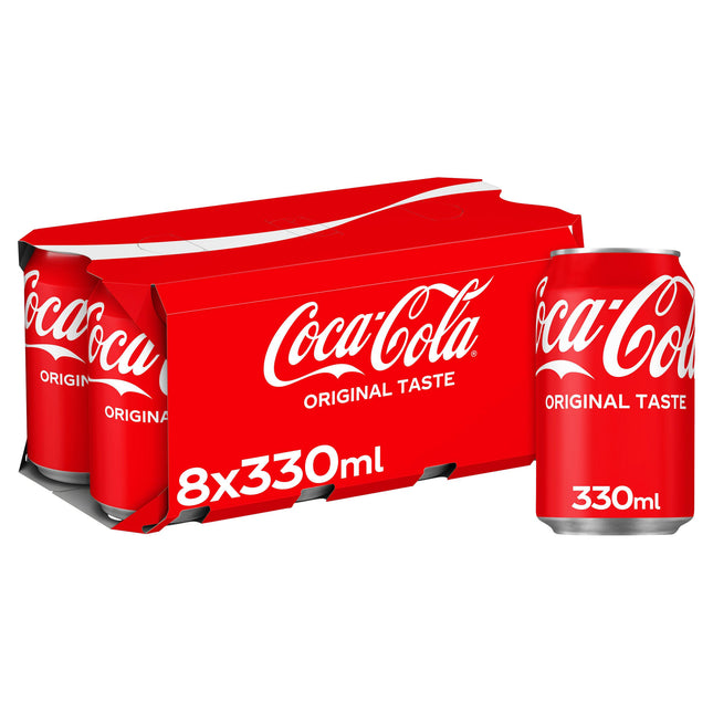 COCA COLA 8 PK 330ML