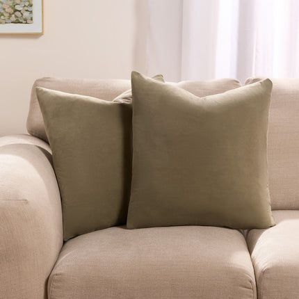 SIENNA FLUFFY CUSHION COVER SAGE - The Fusion Mart UK