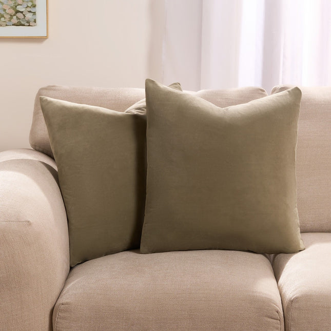 SIENNA MATTE VELVET CUSHION COVERS SAGA - The Fusion Mart UK