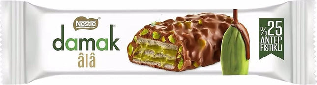 NESTLE DAMAK CHOCO WAFER PISTACHIO £1 - The Fusion Mart UK