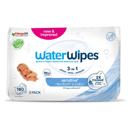 WATER WIPES SENSITIVE BABY WIPES