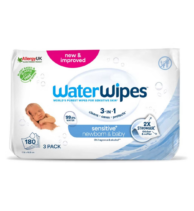 WATER WIPES SENSITIVE BABY WIPES