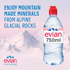 EVIAN STILL WATER S/CAP