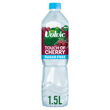 Volvic Sugar Free Cherry Flavoured Water 1.5 liter