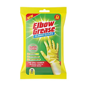 Elbow Grease Long Sleeve Rubber Gloves Medium