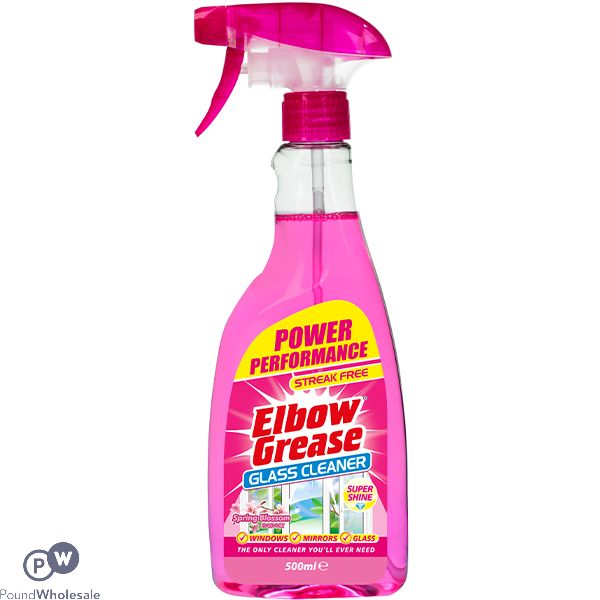 Elbow Grease Glass Cleaner With Vinegar 500ml