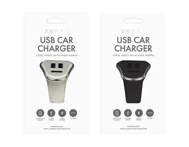 three port usb charger - The Fusion Mart UK