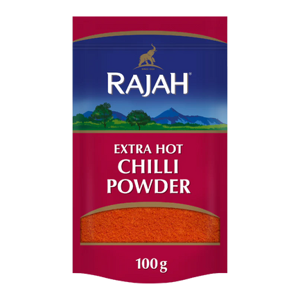 RAJAH EXTRA HOT CHILLI POWDER - 100G - The Fusion Mart UK