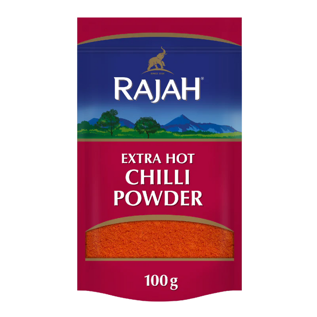 RAJAH EXTRA HOT CHILLI POWDER - 100G - The Fusion Mart UK