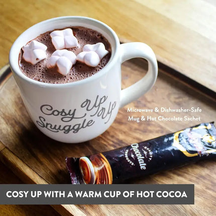 Birthday Gift Set For Women, Mum, Her, Friend, Sister, Mothers Day Gifts, Christmas Gifts For Women, Valentines Day - Mug, 1.5L Hot Water Bottle, Fluffy Socks, Scented Candle & Cocoa Powder - The Fusion Mart UK