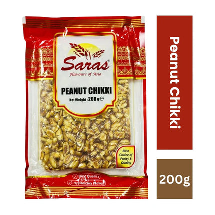 SARAS PEANUT CHIKKI 200G