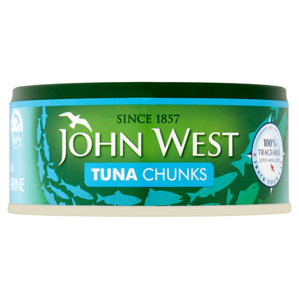 john west tuna chunk brine