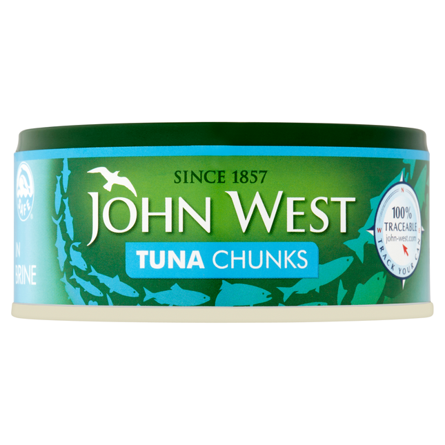 john west tuna chunk brine