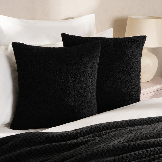 OHS TEDDY MARLTEXTURE CUSHION COVERS - The Fusion Mart UK