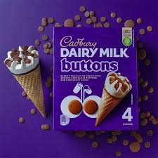 CADBURY BUTTON CONE - The Fusion Mart UK