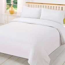 BRENTFORDS PLAIN DUVET SHEET SET - The Fusion Mart UK