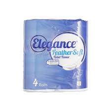 ELEGANCE FEATHER SOFT 3 PLY 4 PK - The Fusion Mart UK