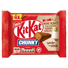kit kat chunky milk 4 pack - The Fusion Mart UK