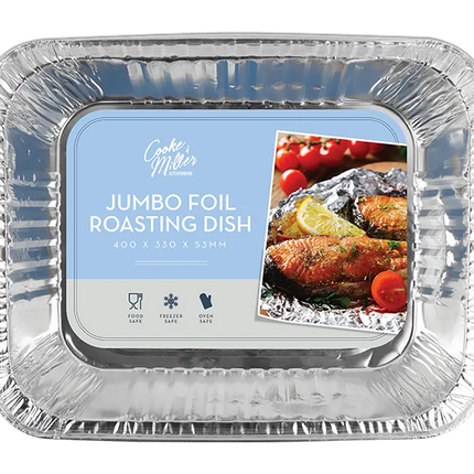 jumbo foil oblong roaster - The Fusion Mart UK