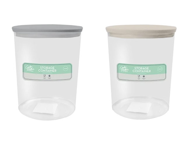 PS Round Storage Container 1100ml - The Fusion Mart UK