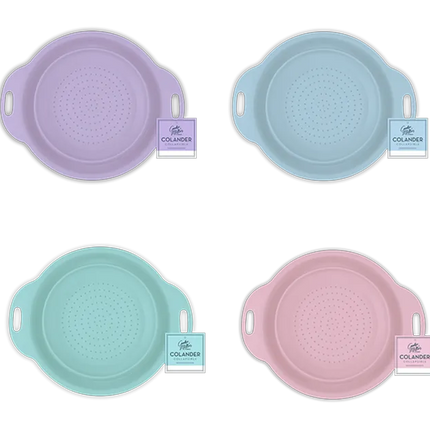 Pastel Collapsible Colander - The Fusion Mart UK