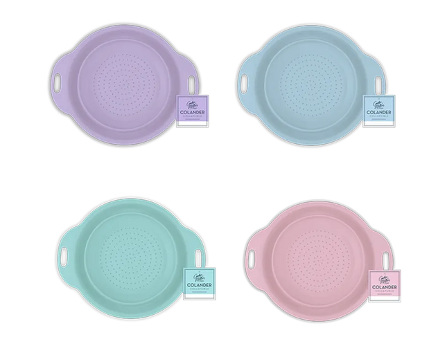 Pastel Collapsible Colander - The Fusion Mart UK