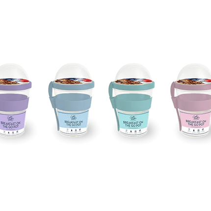 Pastel Breakfast On The Go Pot - The Fusion Mart UK