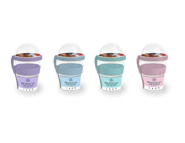 Pastel Breakfast On The Go Pot - The Fusion Mart UK