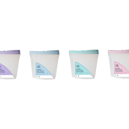Pastel Jumbo Dry Food Container - The Fusion Mart UK