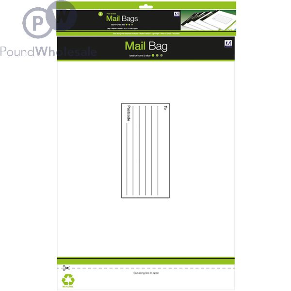Mailing Bags Medium 32cm X 24cm 6 Pack - The Fusion Mart UK