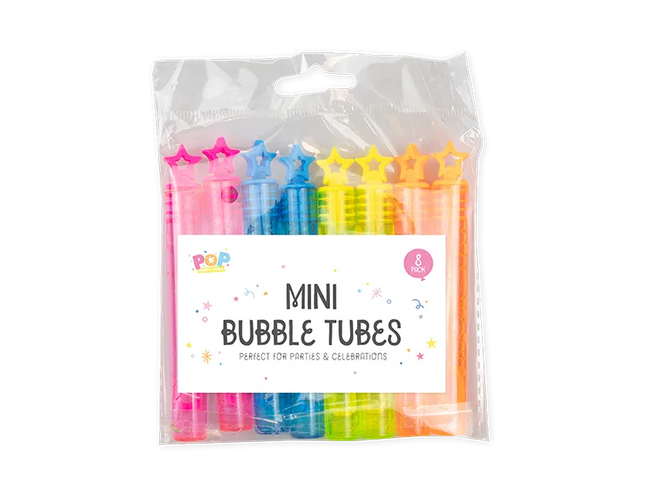 Mini Bubble Tubes - 8 Pack - The Fusion Mart UK