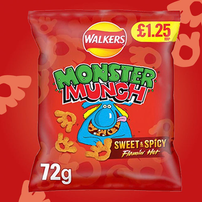 MONSTER MUNCH HOT - The Fusion Mart UK